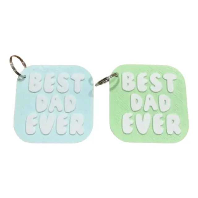 Llavero Prints Patro- El Mejor Papá (pack De 2)
