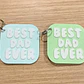 Llavero Prints Patro- El Mejor Papá (pack De 2) - Miniatura 2