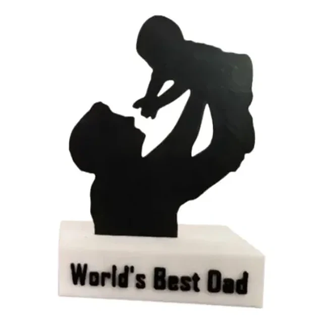 Figura Decorativa Prints Patro- Trofeo Al Mejor Papá