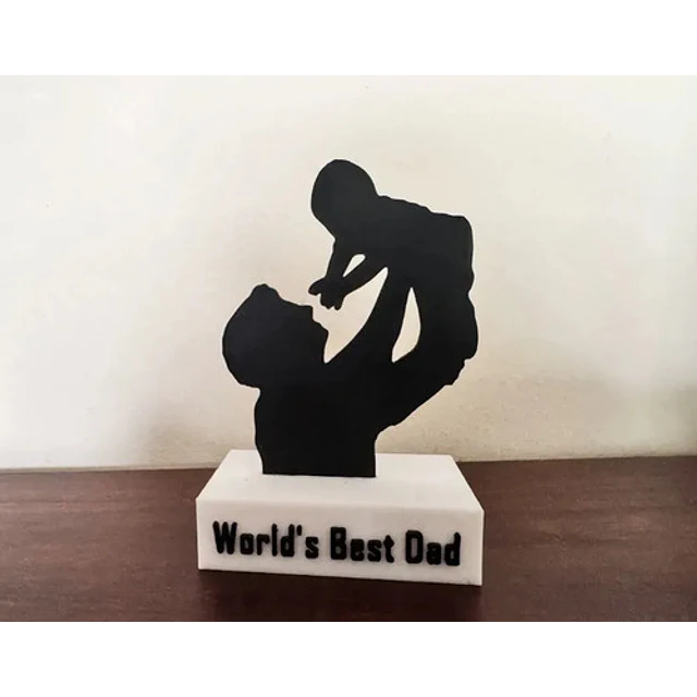 Figura Decorativa Prints Patro- Trofeo Al Mejor Papá
