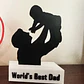 Figura Decorativa Prints Patro- Trofeo Al Mejor Papá - Miniatura 3