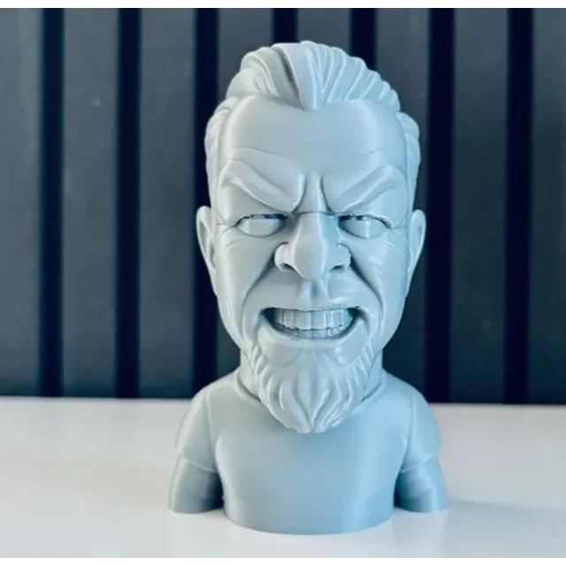 Escultura Decorativa Prints Patro- Busto James Hetfield