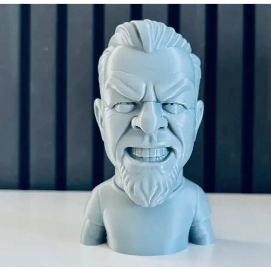 Escultura Decorativa Prints Patro- Busto James Hetfield