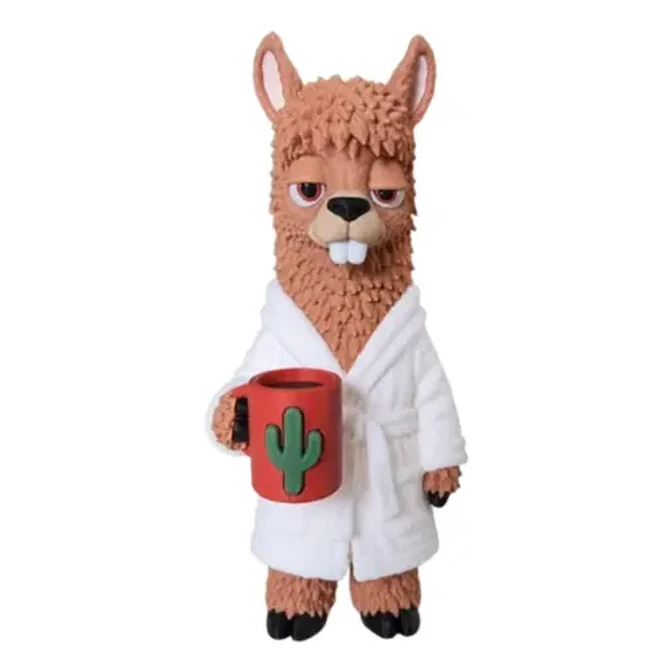 Figura Decorativa Prints Patro- Llama Madrugadora 1