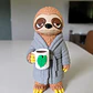 Figura Decorativa Prints Patro- Perezoso Madrugador - Miniatura 5