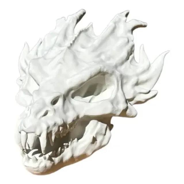 Figura Decorativa- Cabeza De Dragón Furioso
