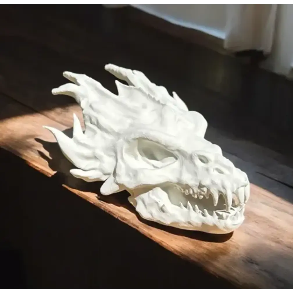 Figura Decorativa- Cabeza De Dragón Furioso 2