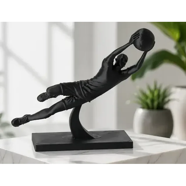 Escultura Decorativa Prints Patro- Atajada De Arquero
