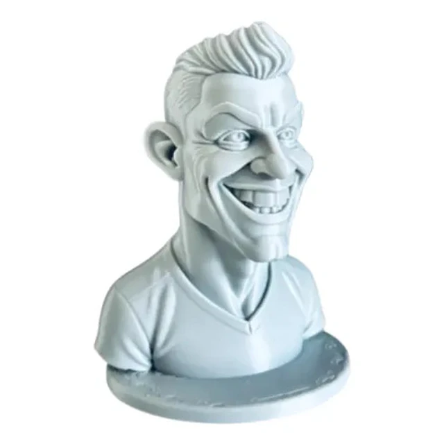 Escultura Decorativa Prints Patro- Busto Cristiano Ronaldo
