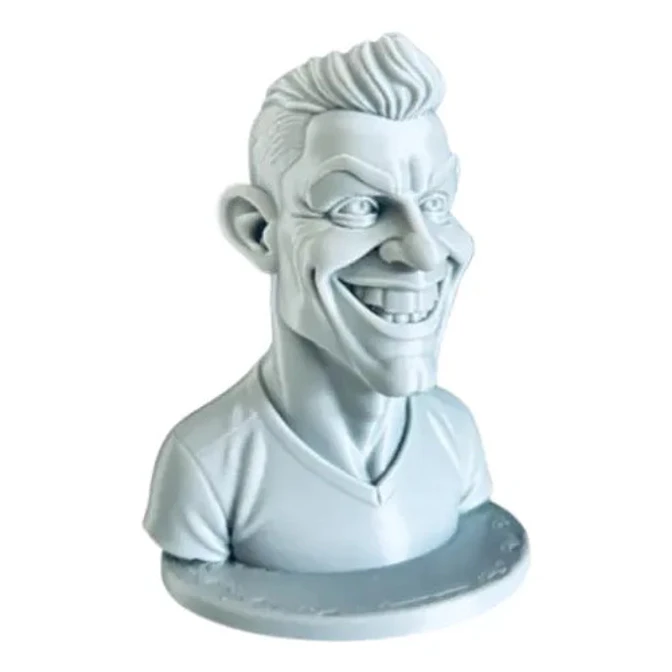 Escultura Decorativa Prints Patro- Busto Cristiano Ronaldo 1