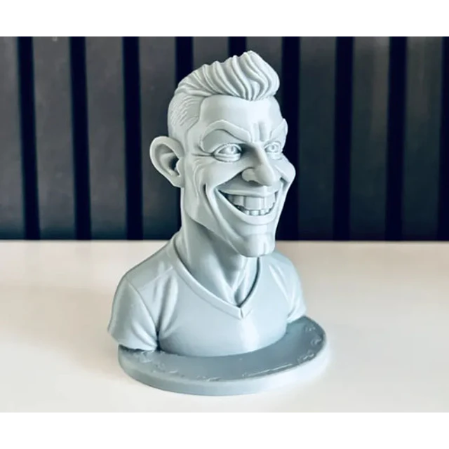 Escultura Decorativa Prints Patro- Busto Cristiano Ronaldo