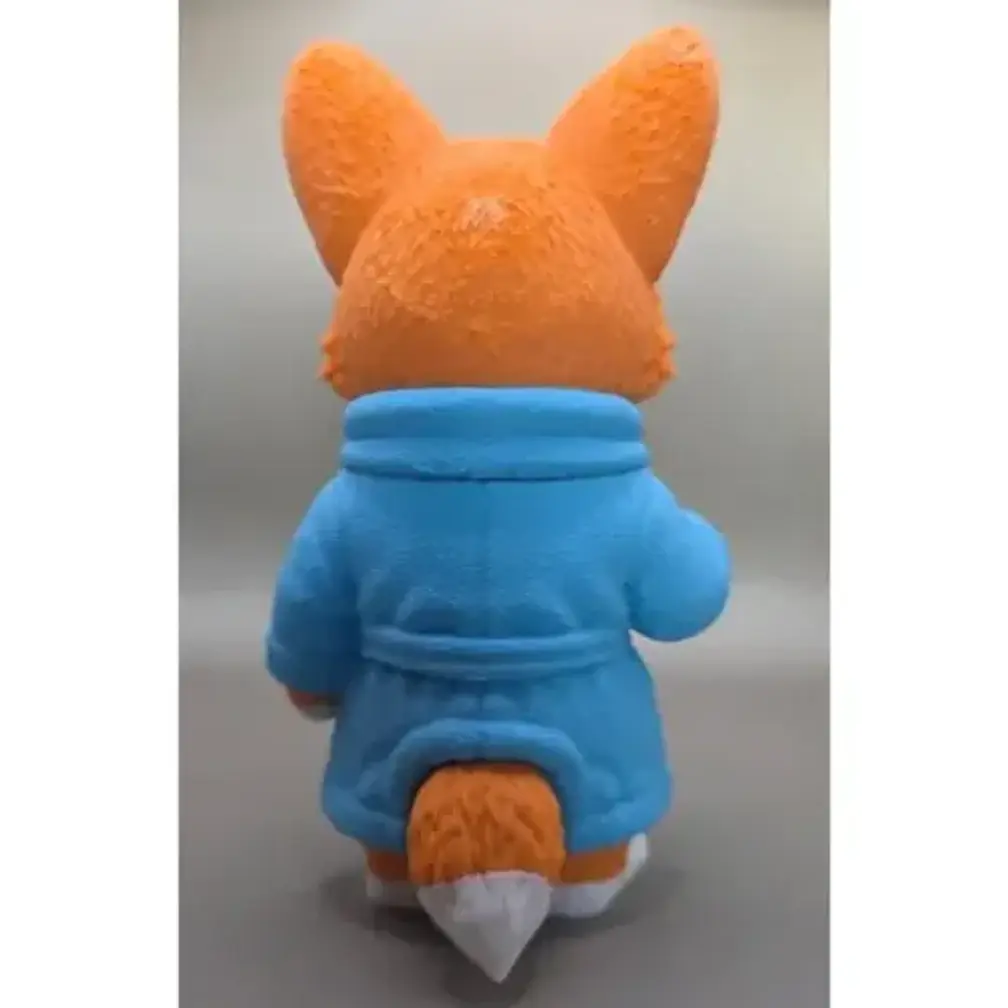 Figura Decorativa Prints Patro- Corgi Madrugador 4