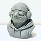 Escultura Decorativa Prints Patro- Busto De Perezoso - Miniatura 2