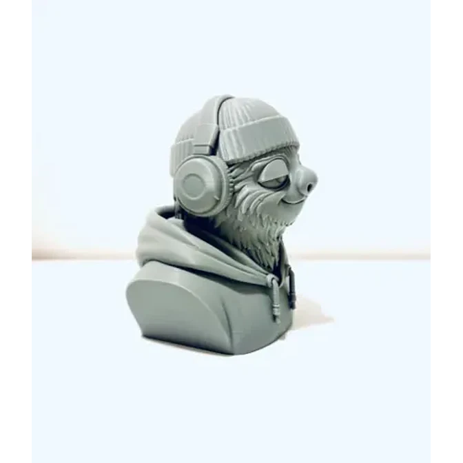 Escultura Decorativa Prints Patro- Busto De Perezoso 4
