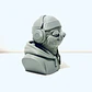 Escultura Decorativa Prints Patro- Busto De Perezoso - Miniatura 4