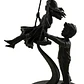 Escultura Decorativa Prints Patro- Niños En Columpio - Miniatura 1