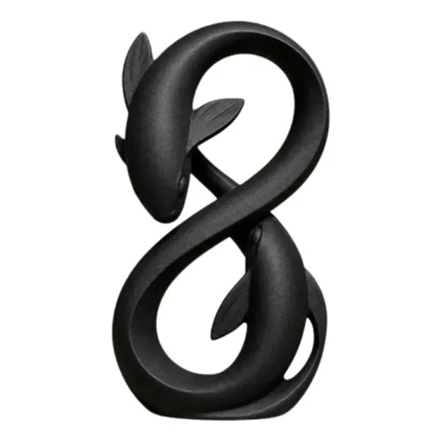 Escultura Decorativa Prints Patro- Koi Infinito