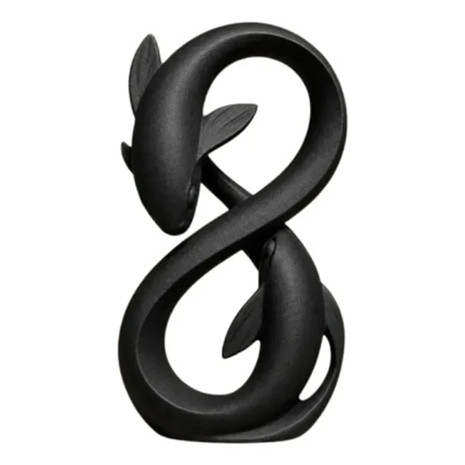 Escultura Decorativa Prints Patro- Koi Infinito 1