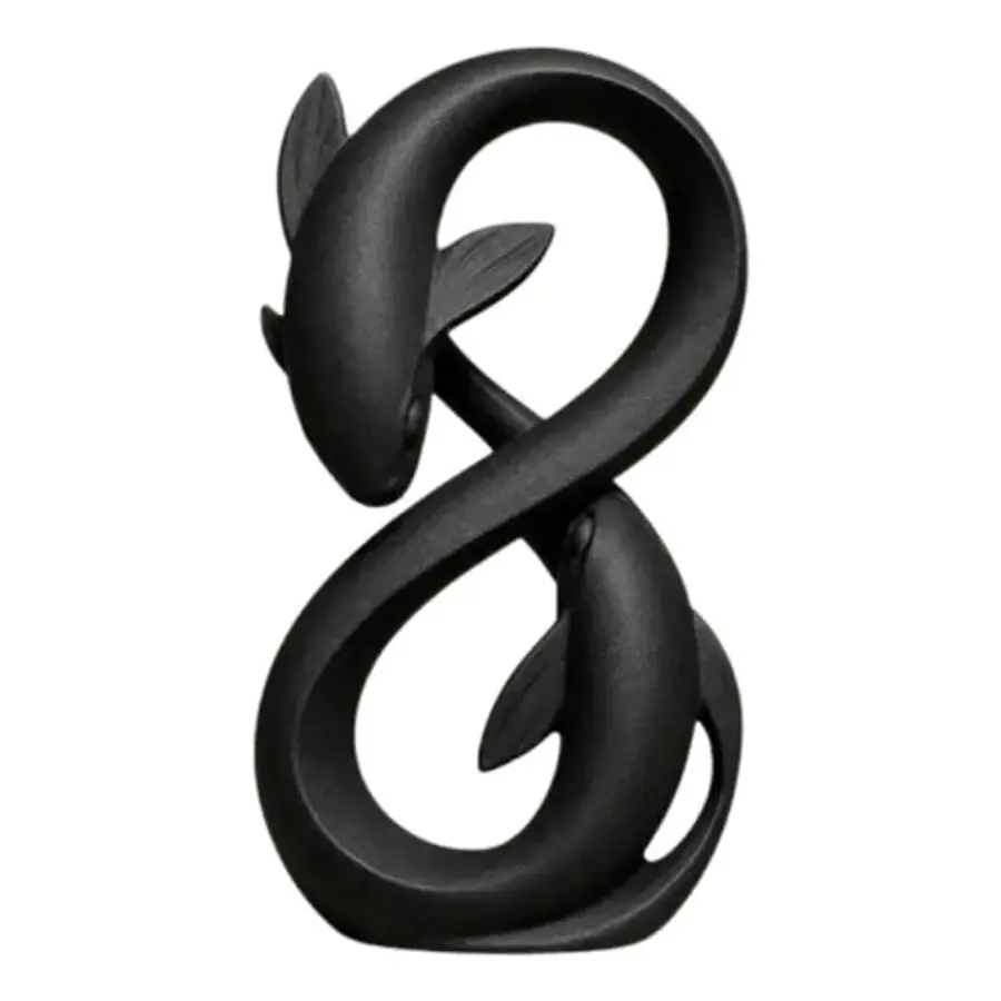 Escultura Decorativa Prints Patro- Koi Infinito