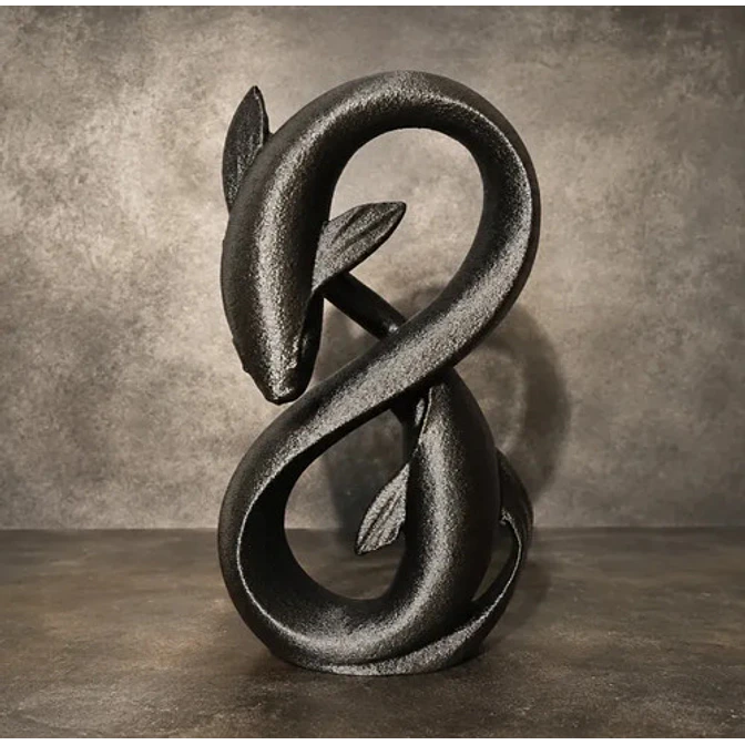 Escultura Decorativa Prints Patro- Koi Infinito 5