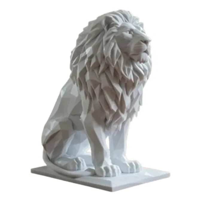 Escultura Decorativa Prints Patro- León Majestuoso 1