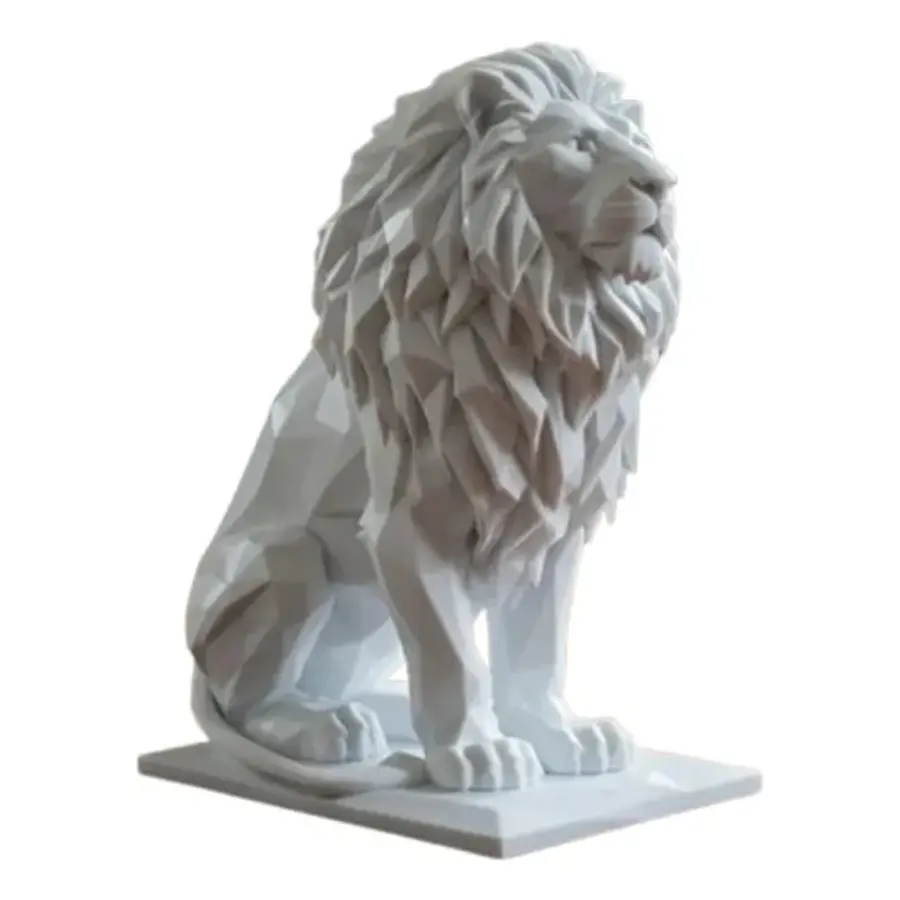 Escultura Decorativa Prints Patro- León Majestuoso