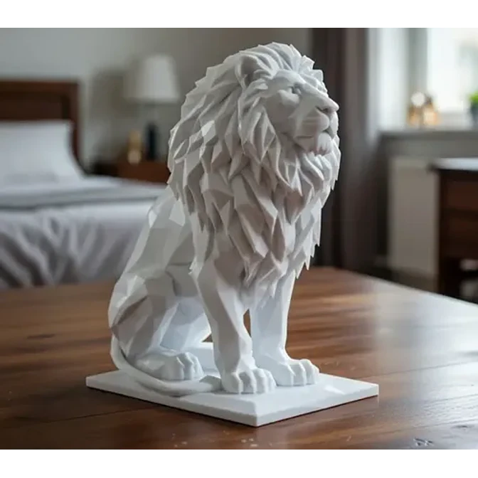 Escultura Decorativa Prints Patro- León Majestuoso 2