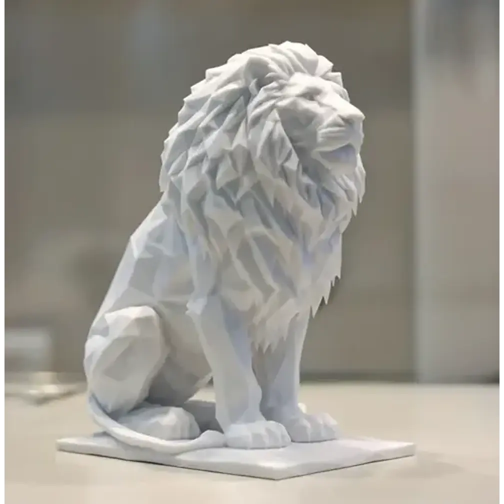 Escultura Decorativa Prints Patro- León Majestuoso 5