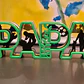 Escultura Decorativa Prints Patro- Padre E Hijo 1 - Miniatura 3