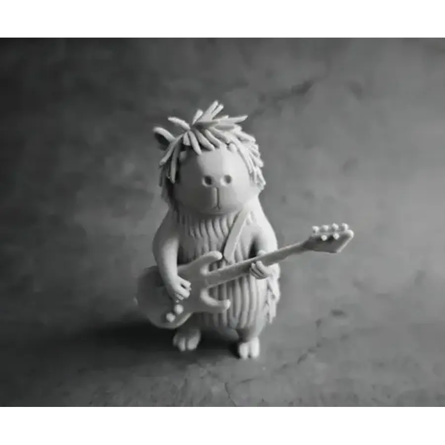 Figura Decorativa Prints Patro- Capibara Rockero