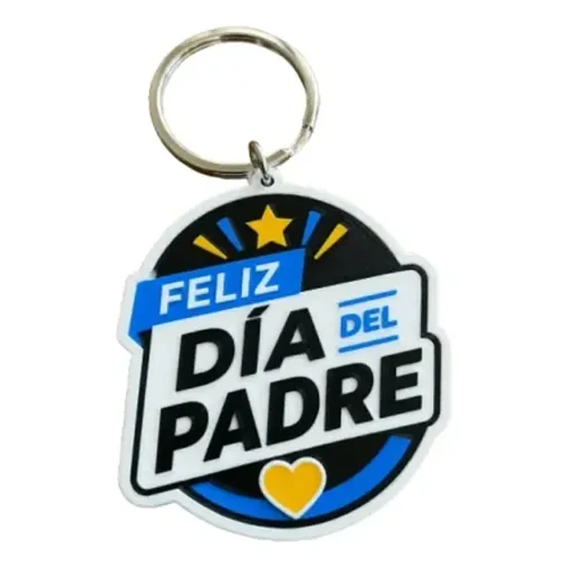 Llavero Prints Patro- Feliz Día Del Padre V1