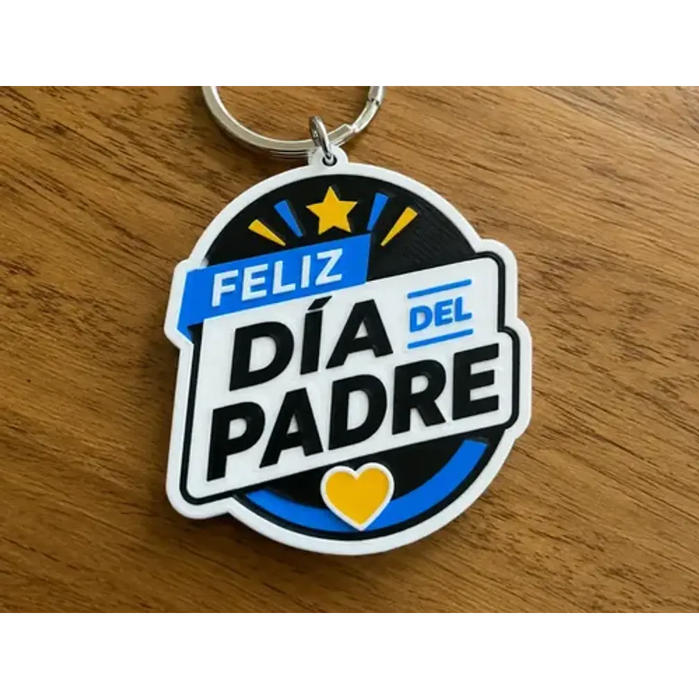 Llavero Prints Patro- Feliz Día Del Padre V1 3