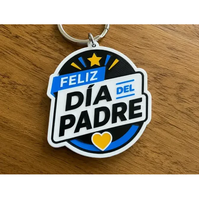 Llavero Prints Patro- Feliz Día Del Padre V1 3