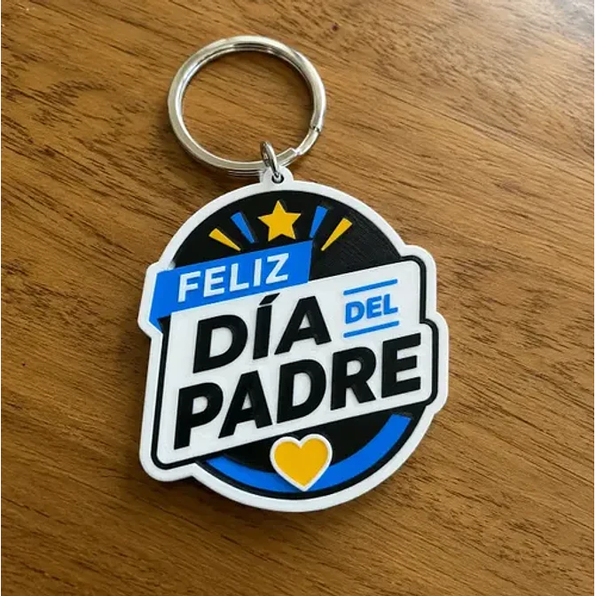 Llavero Prints Patro- Feliz Día Del Padre V1 4
