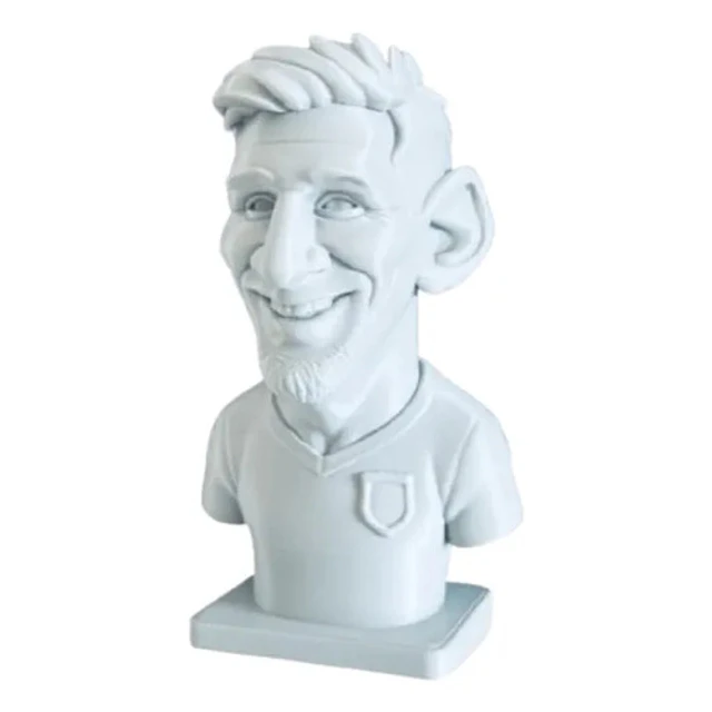 Escultura Decorativa Prints Patro- Busto De Lionel Messi