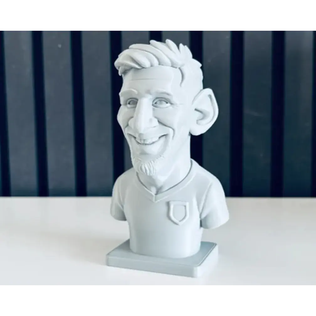 Escultura Decorativa Prints Patro- Busto De Lionel Messi 2