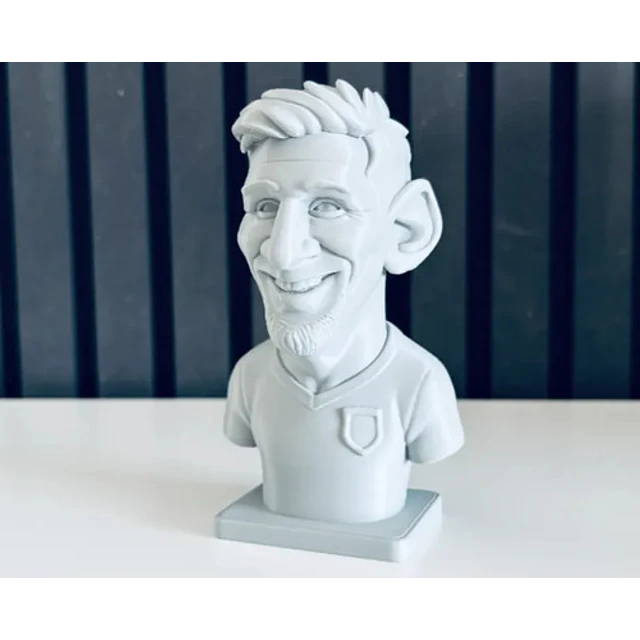 Escultura Decorativa Prints Patro- Busto De Lionel Messi