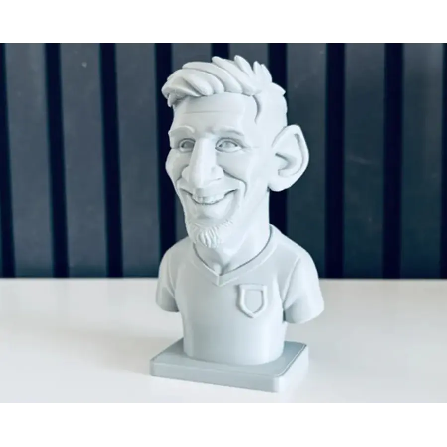 Escultura Decorativa Prints Patro- Busto De Lionel Messi