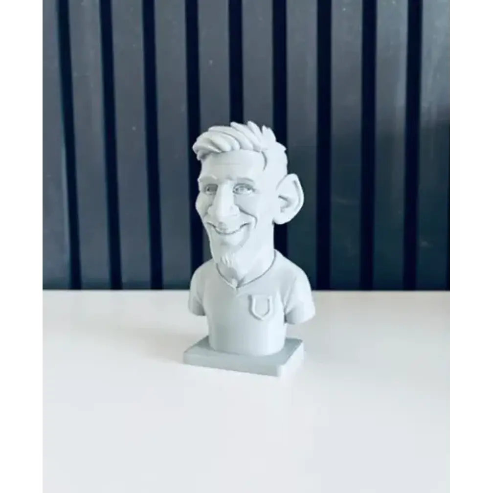 Escultura Decorativa Prints Patro- Busto De Lionel Messi 3