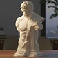 Escultura Decorativa Prints Patro- Busto De Héroe Griego - Miniatura 2