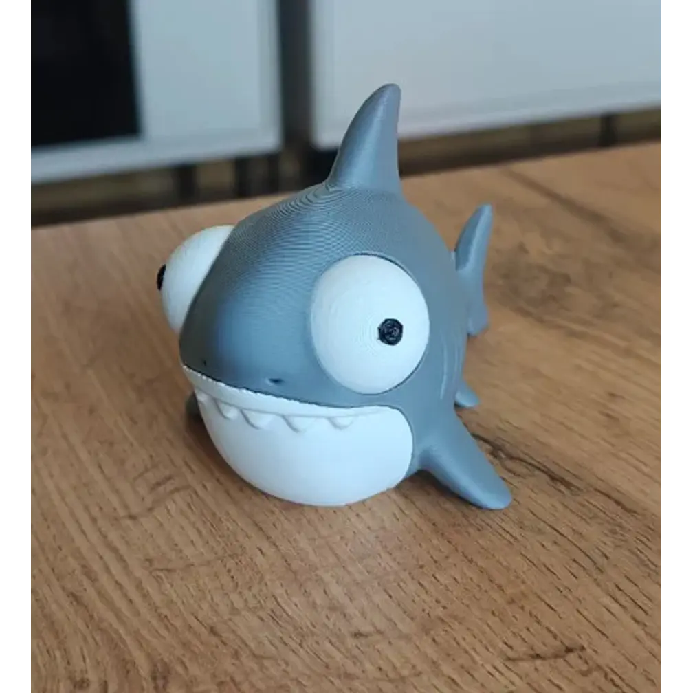 Figura Decorativa Prints Patro- Tiburón Ojos Saltones 2
