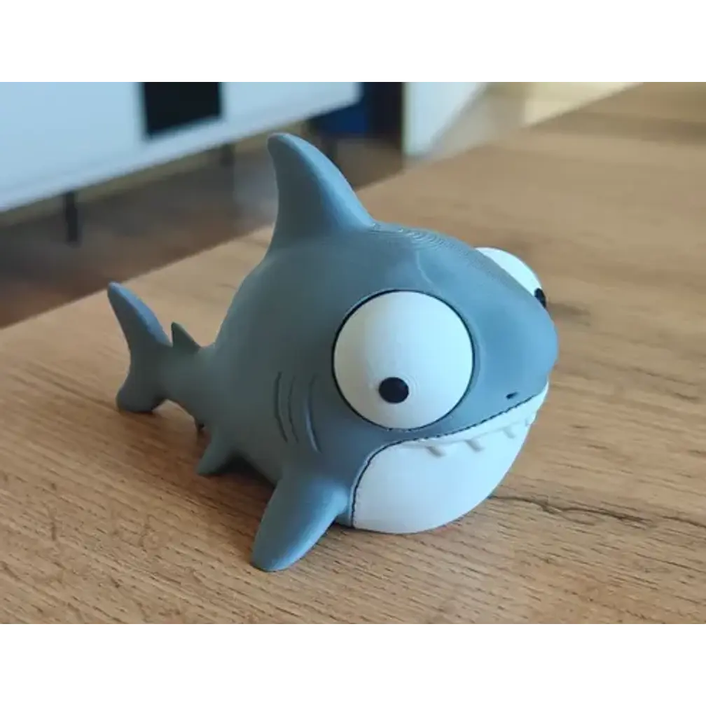 Figura Decorativa Prints Patro- Tiburón Ojos Saltones 4