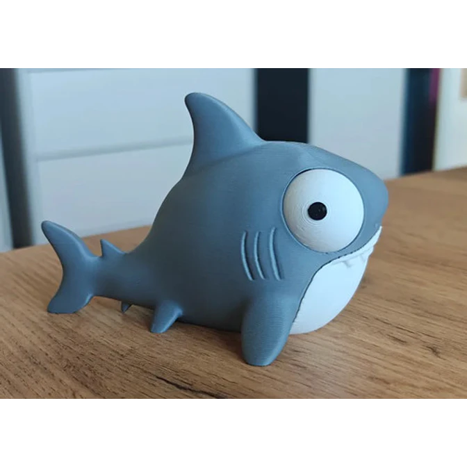 Figura Decorativa Prints Patro- Tiburón Ojos Saltones 5