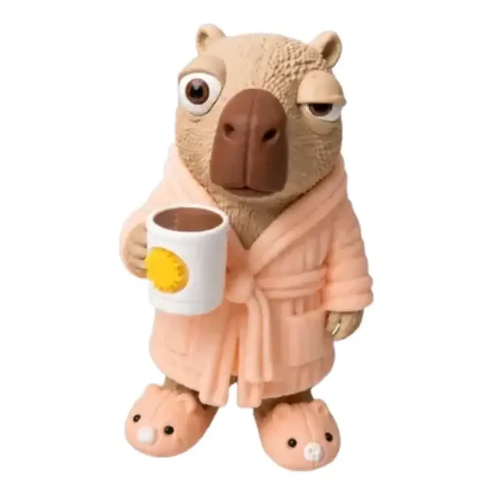Figura Decorativa Prints Patro- Capibara Madrugador 1