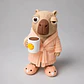 Figura Decorativa Prints Patro- Capibara Madrugador - Miniatura 2