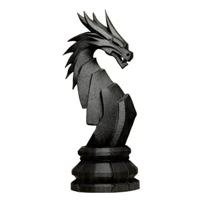 Escultura Decorativa Prints Patro- Dragón Geométrico 2