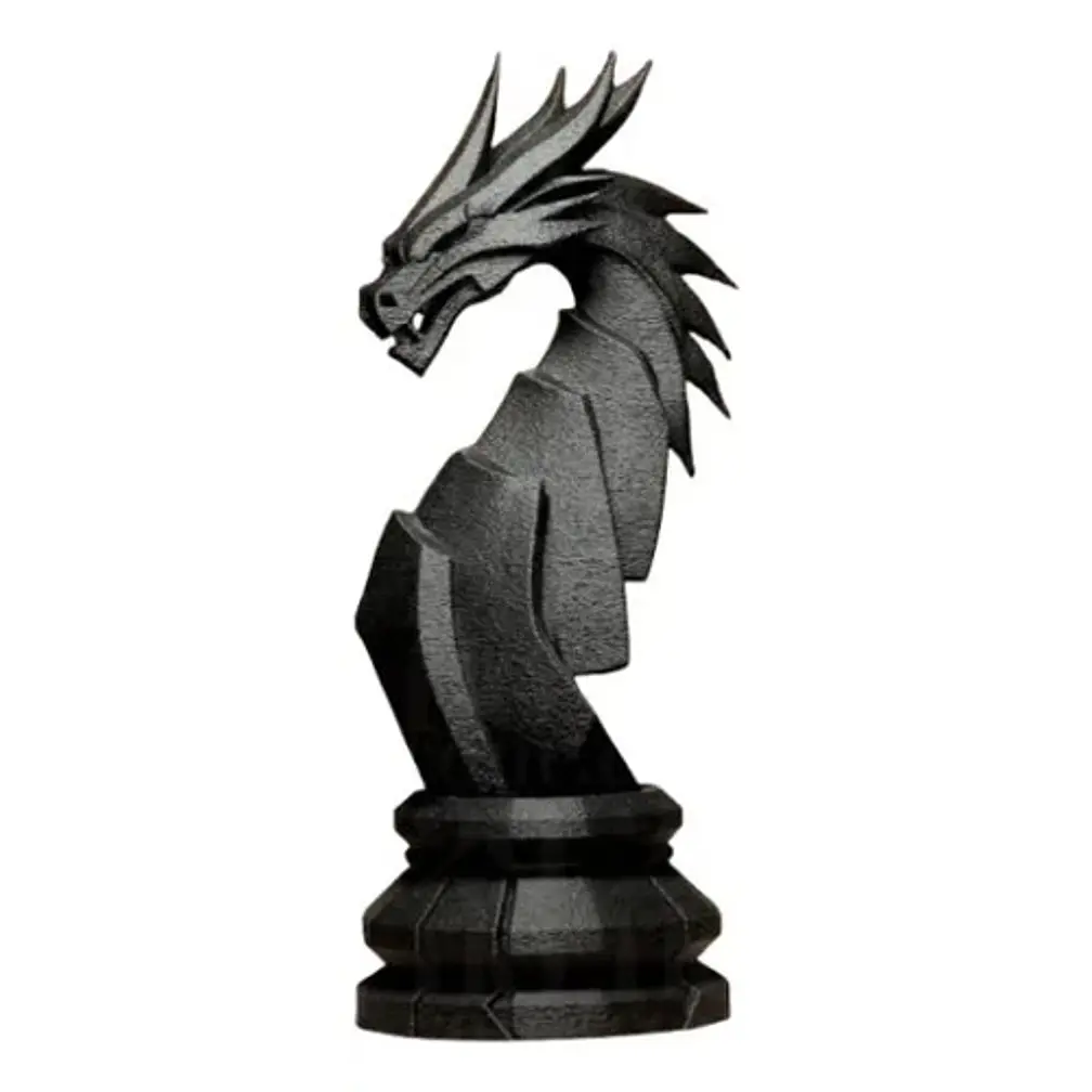 Escultura Decorativa Prints Patro- Dragón Geométrico 3