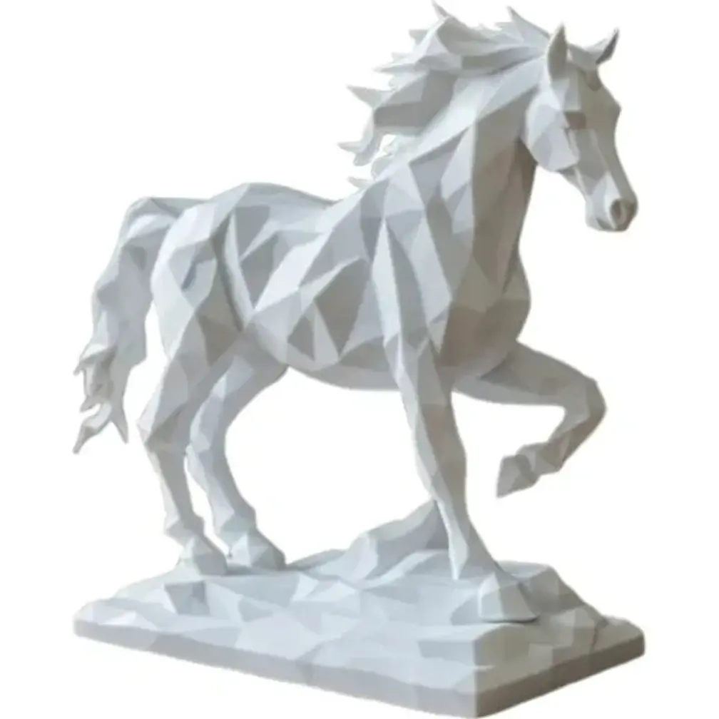 Escultura Decorativa Prints Patro-  Año Del Caballo 1