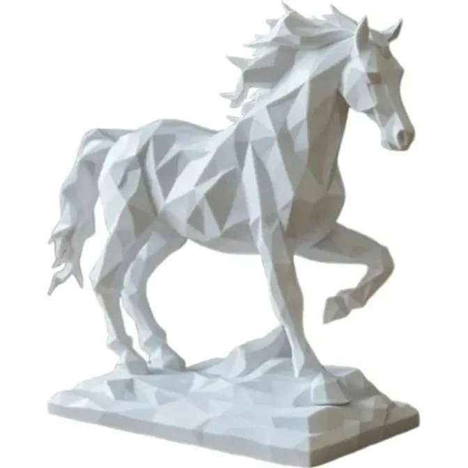 Escultura Decorativa Prints Patro-  Año Del Caballo 1