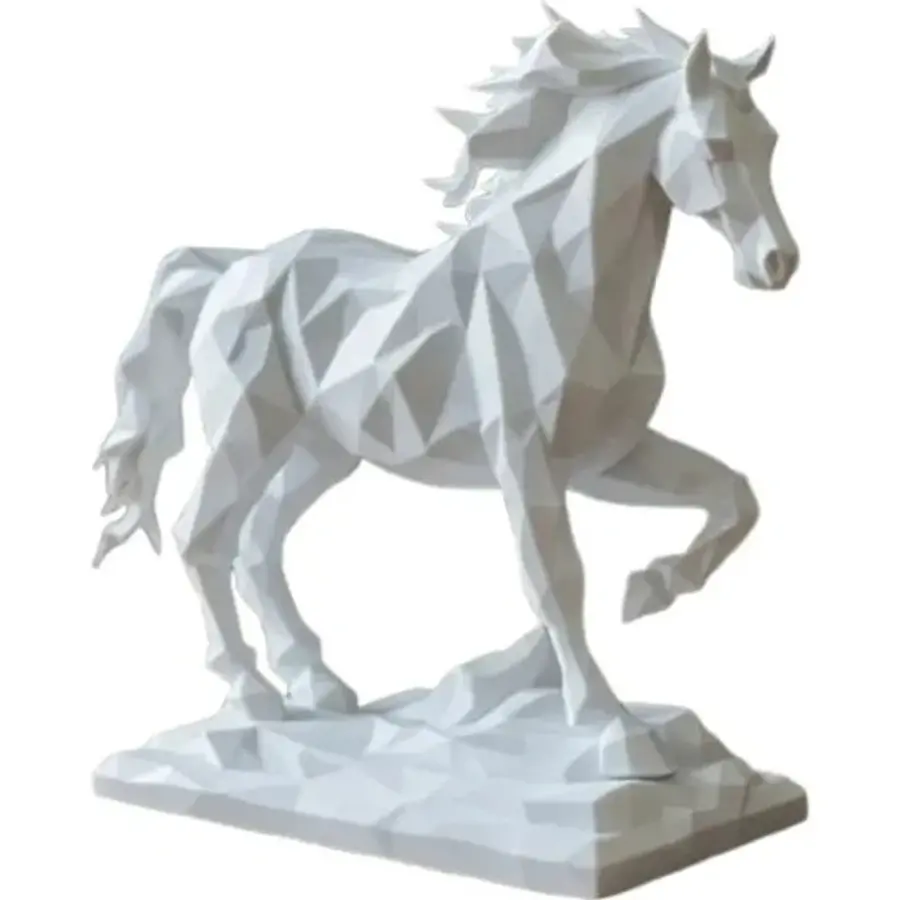 Escultura Decorativa Prints Patro-  Año Del Caballo